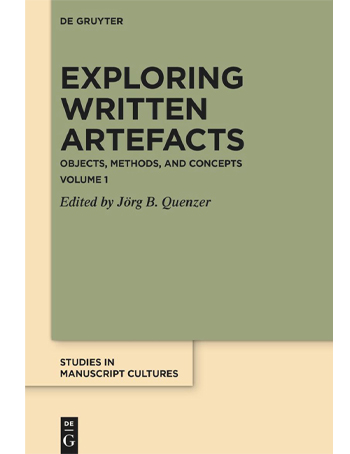Exploring Written Artefacts : Objects, Methods, and Concepts