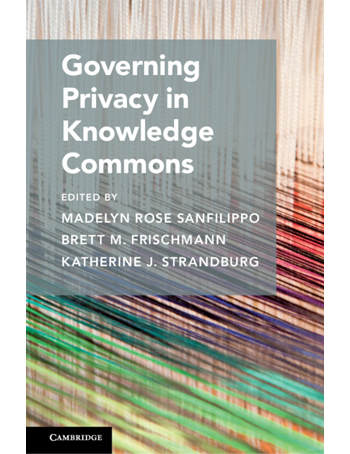Governing Privacy in Knowledge Commons