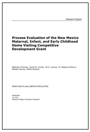 Process Evaluation of the New Mexico Maternal, Infant, and Early Childhood Home Visiting Competitive Development Grant