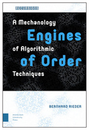 Engines of Order: A Mechanology of Algorithmic Techniques